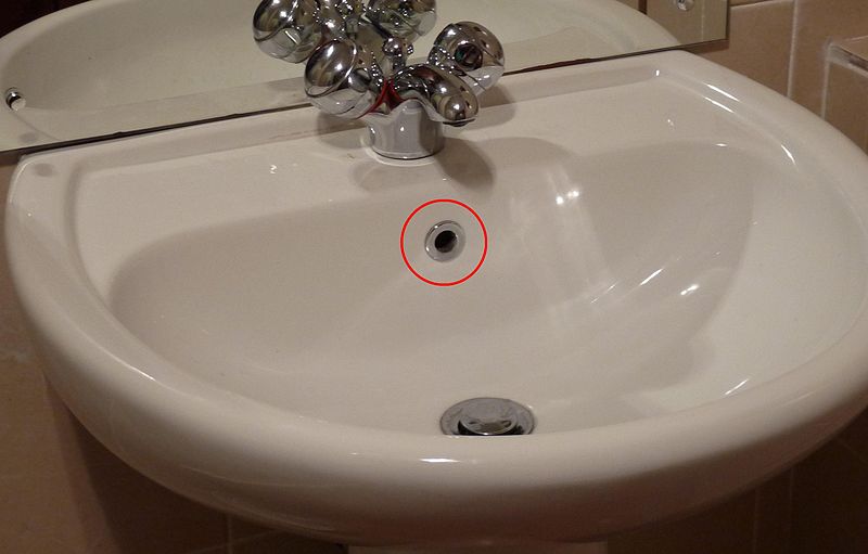 bathroom sink has bad smell