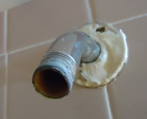 Shower Upflow Pipe