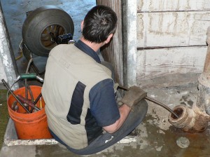 Plumber With Snake