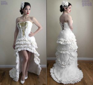 Toilet Paper Dress