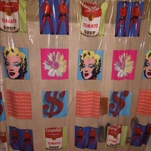 Andy Warhol Shower Curtain